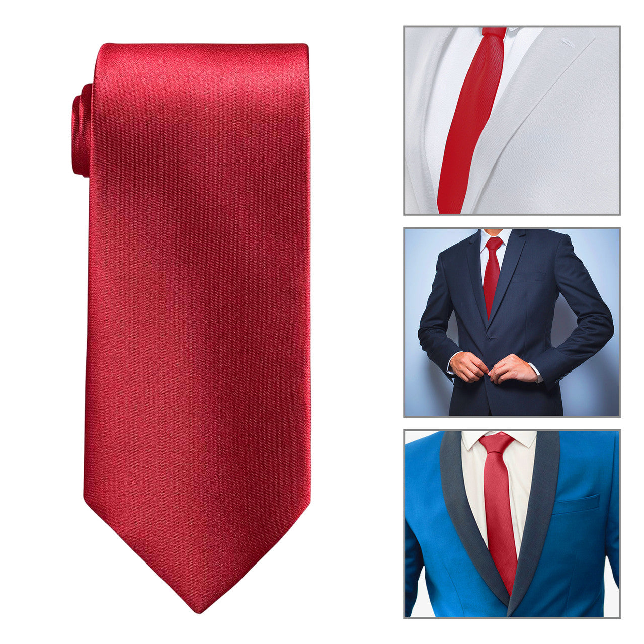 Burgundy Neck Tie