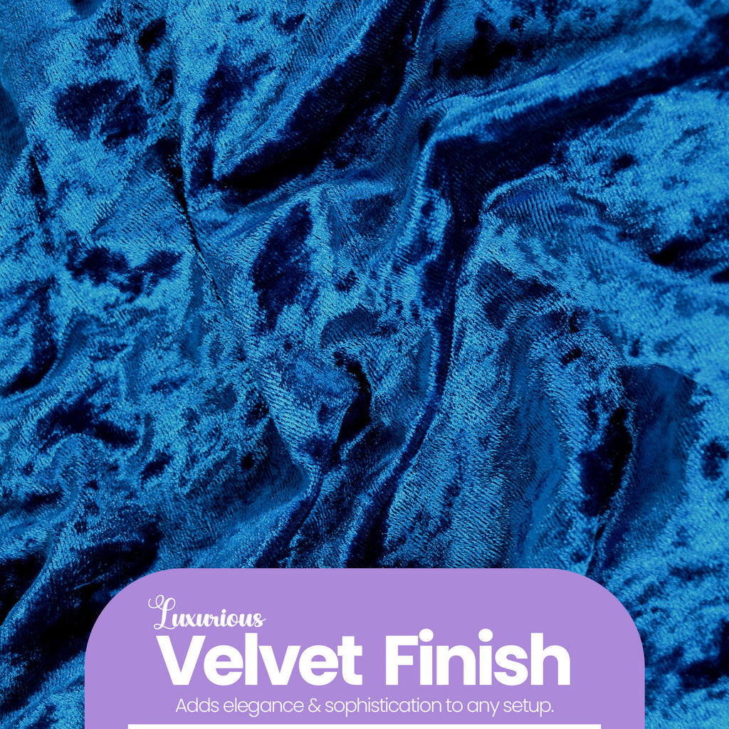 Velvet Chair Band - Royal Blue