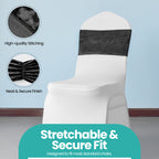 Velvet Chair Band - Black