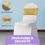 Velvet Chair Band - Gold