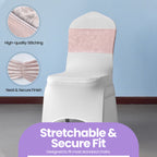Velvet Chair Band - Rose Pink