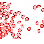 4000 Iridescent Table Scatter Acrylic Crystals, 2.5mm - Red