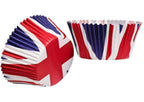 Union Jack Cupcake Cases