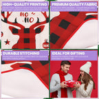 Unisex Christmas Apron – Ho Ho Ho Reindeer