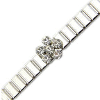Diamante Waist Chain Belt - Silver