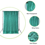 4ft x 7ft Sequin Photography Backdrop - Emerald Green