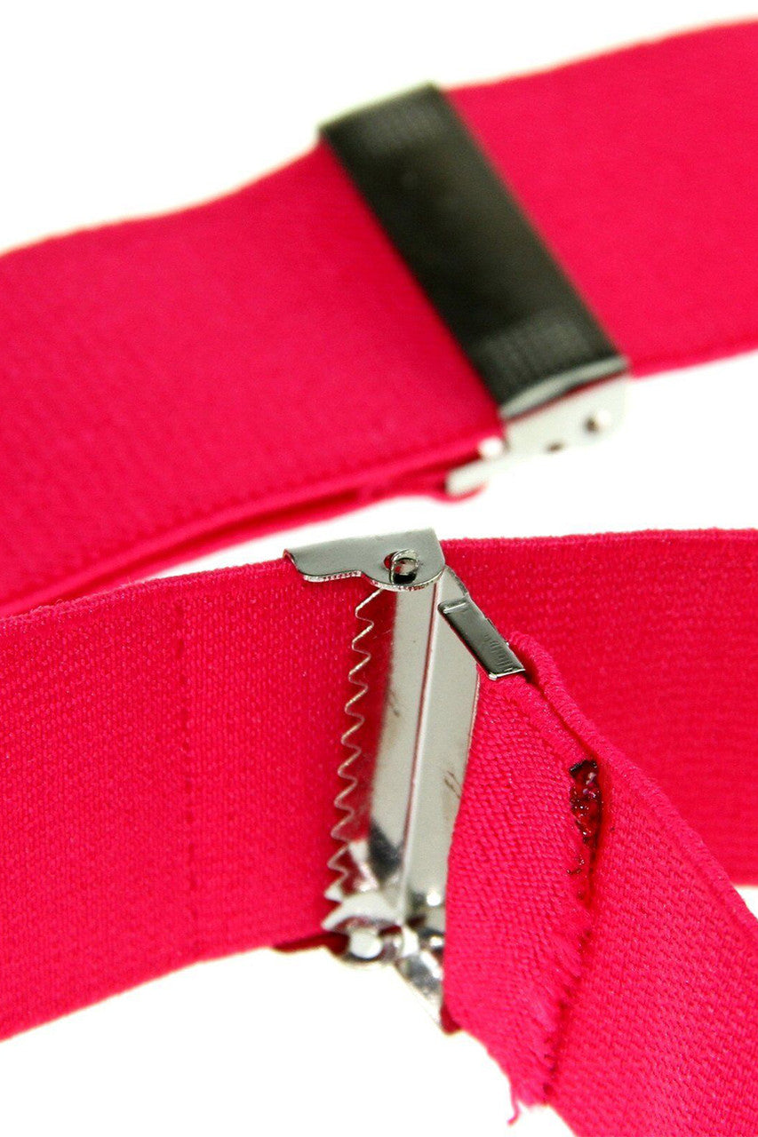 Unisex Adjustable Braces Y Shape Heavy Duty Button Hole Suspenders for Trousers Jeans 25mm