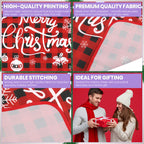 Unisex Christmas Apron for Adults – Buffalo Plaid Design