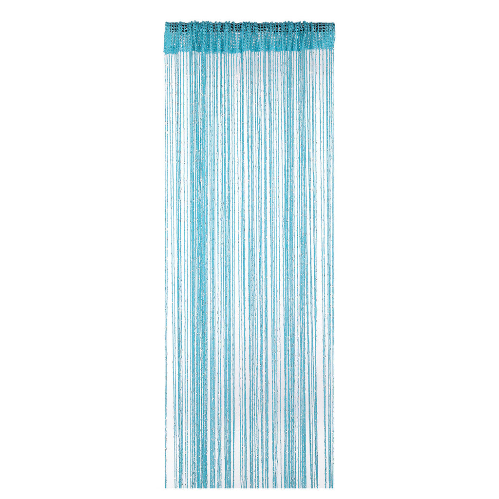 String Curtain Panel - Turquoise