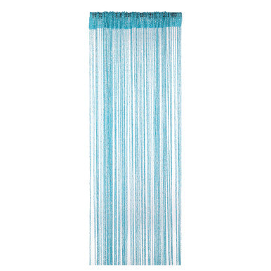 String Curtain Panel - Turquoise