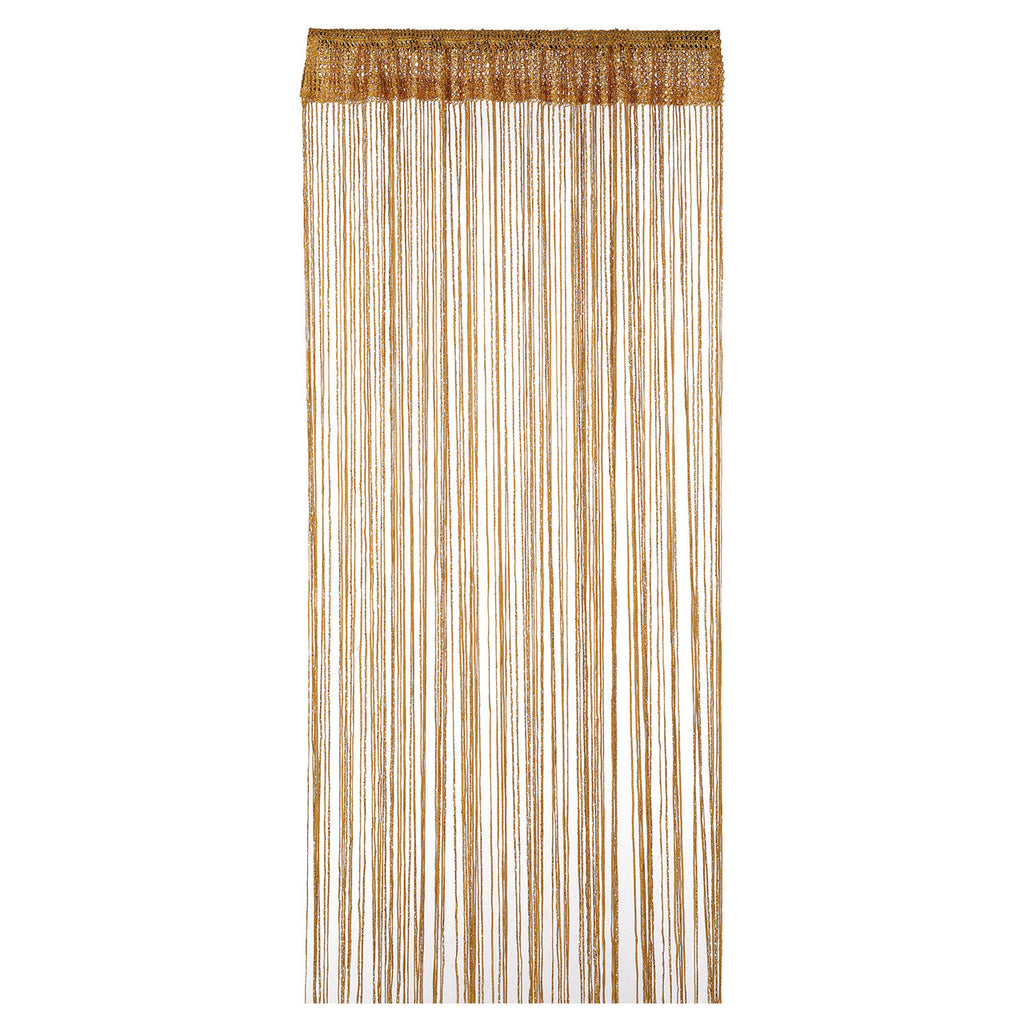 String Curtain Panel - Gold