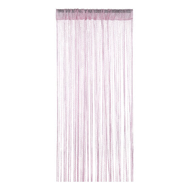 String Curtain Panel - Pink