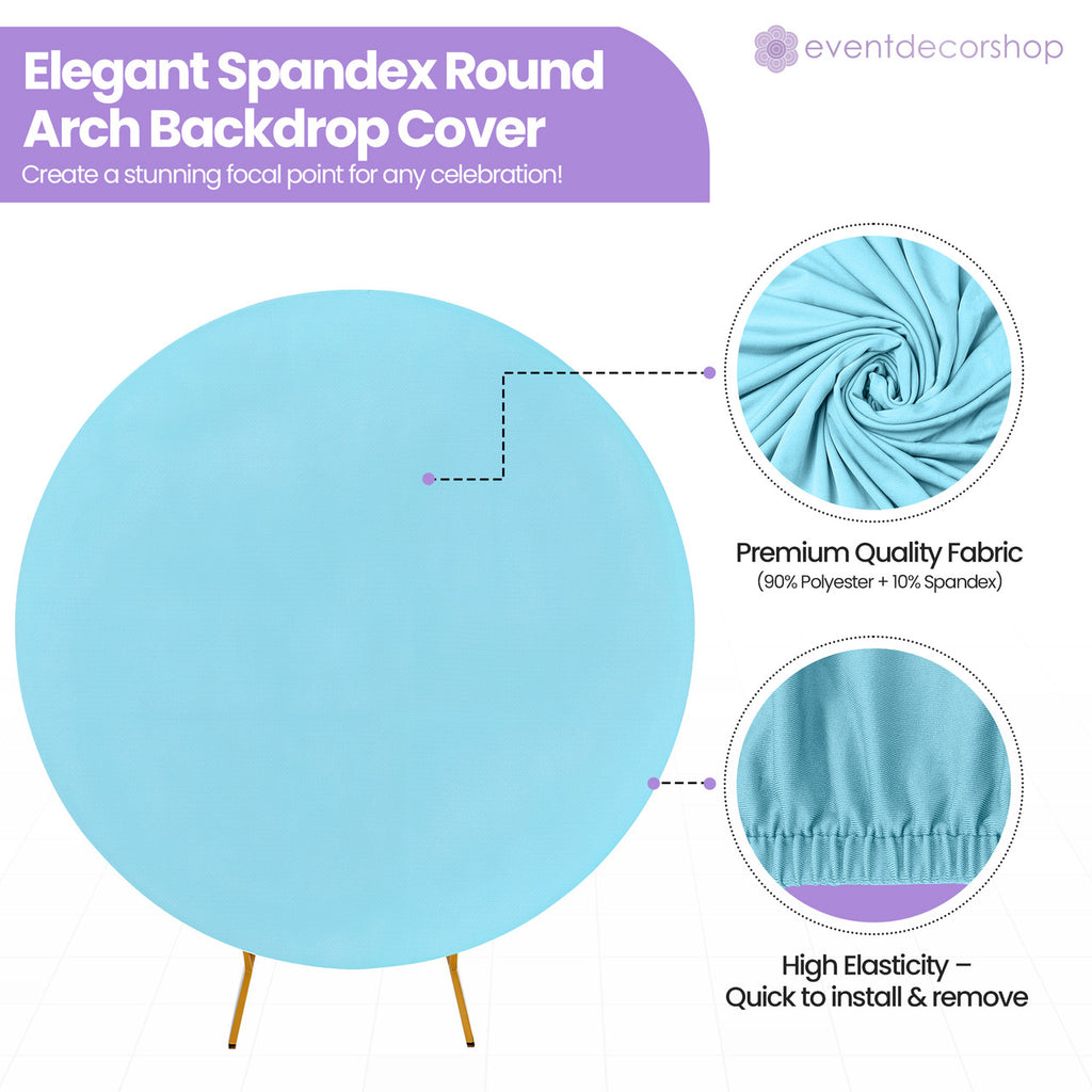 Arch Stand Spandex Cover - Baby Blue