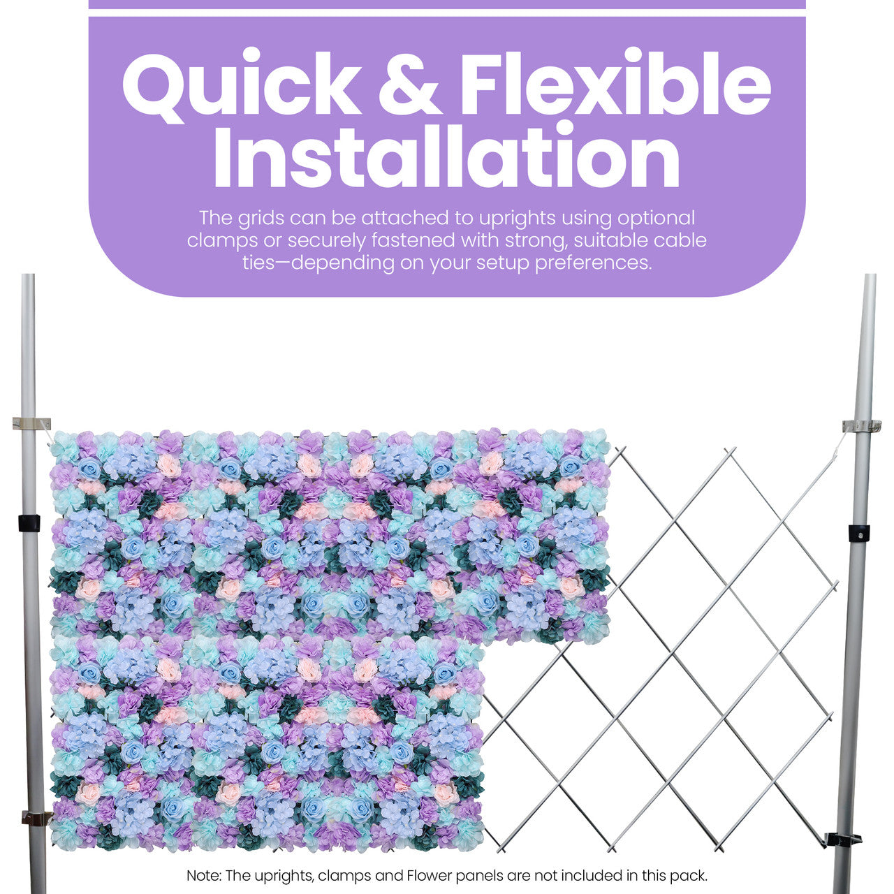 Expandable Support Grid for Flower Panel (2 Pack)