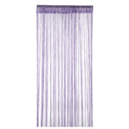 String Curtain Panel - Light Purple