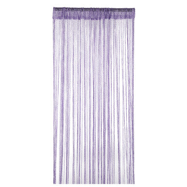 String Curtain Panel - Light Purple