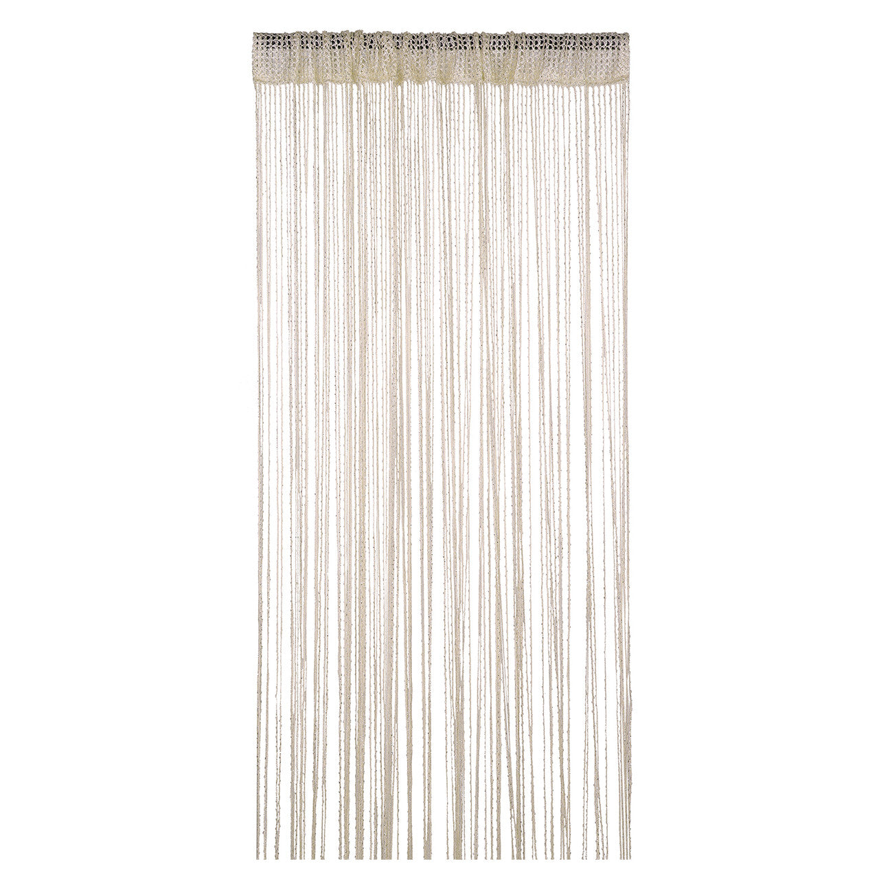 String Curtain Panel - Beige