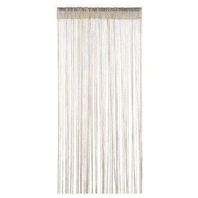 String Curtain Panel - Beige