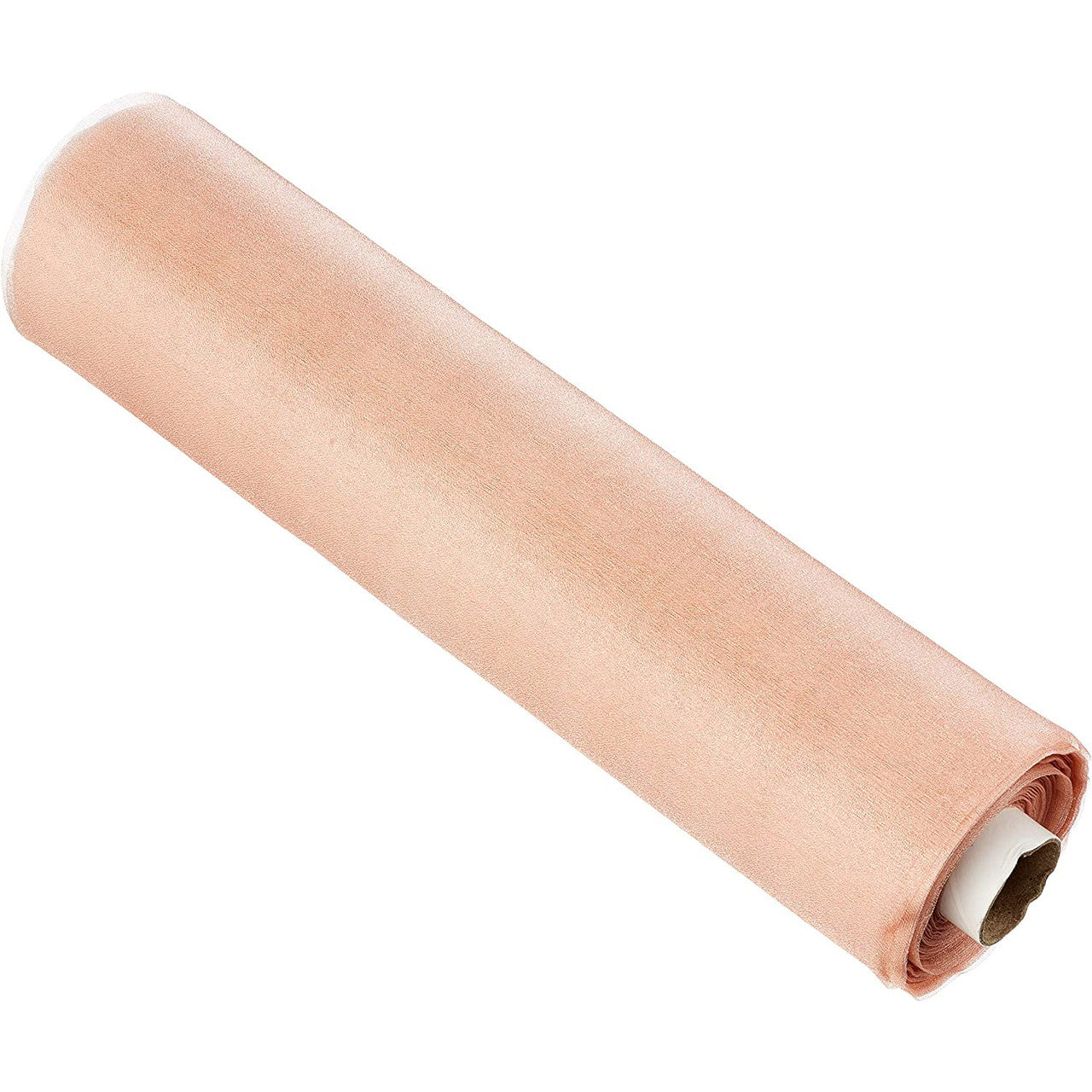 25m x 29cm Organza Sheer Roll - Rose Gold