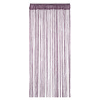 String Curtain Panel - Dark Purple