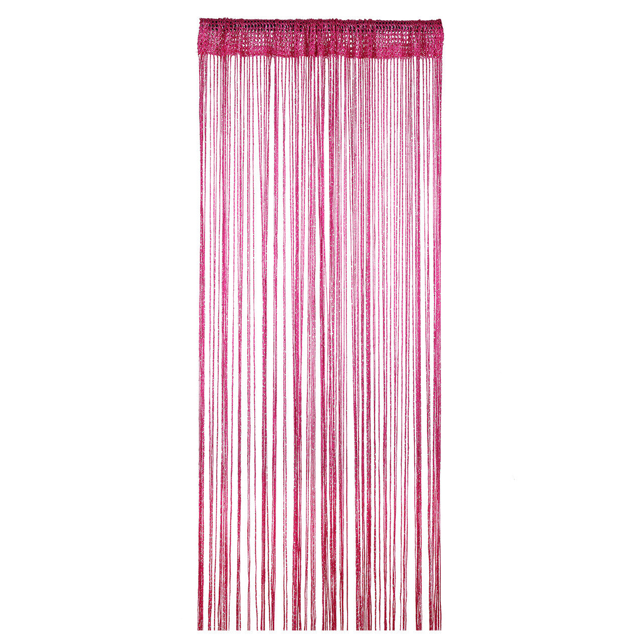 String Curtain Panel - Hot Pink