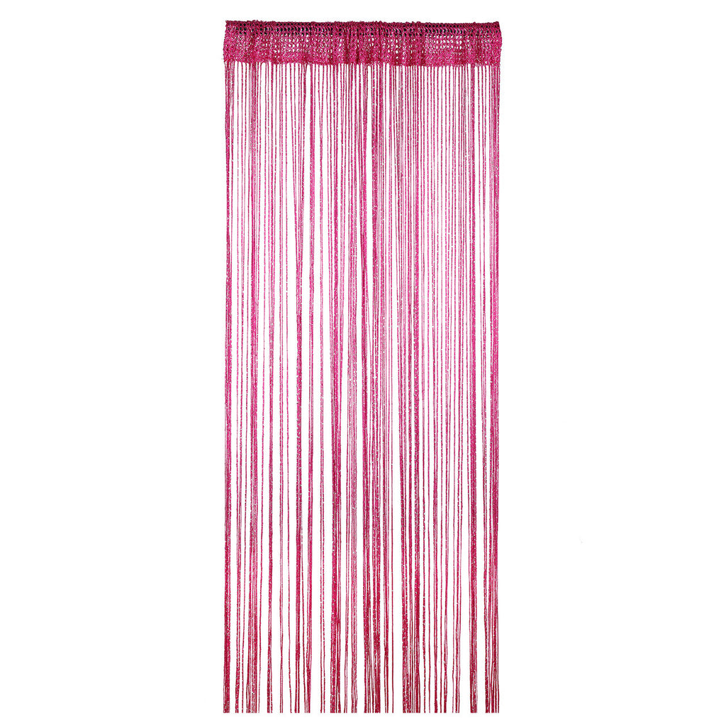 String Curtain Panel - Hot Pink