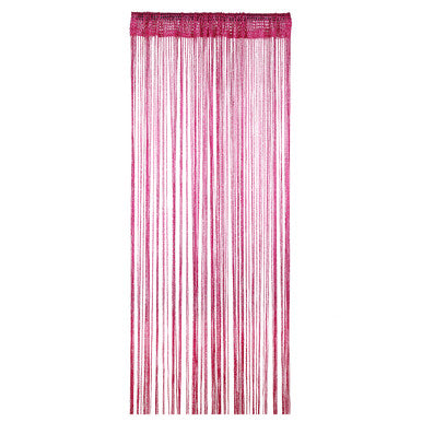 String Curtain Panel - Hot Pink