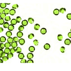 4000 Iridescent Table Scatter Acrylic Crystals, 2.5mm - Lime Green
