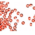 4000 Iridescent Table Scatter Acrylic Crystals, 2.5mm - Orange
