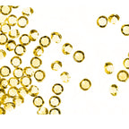 4000 Iridescent Table Scatter Acrylic Crystals, 2.5mm - Yellow