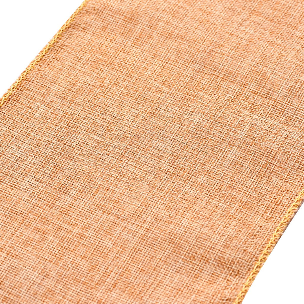 11" x 108" Plain Rustic Hessian Table Runner