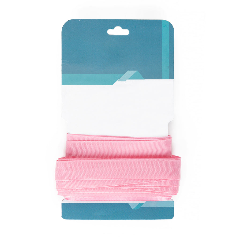 Double Sided Grosgrain Ribbon - Rose Pink