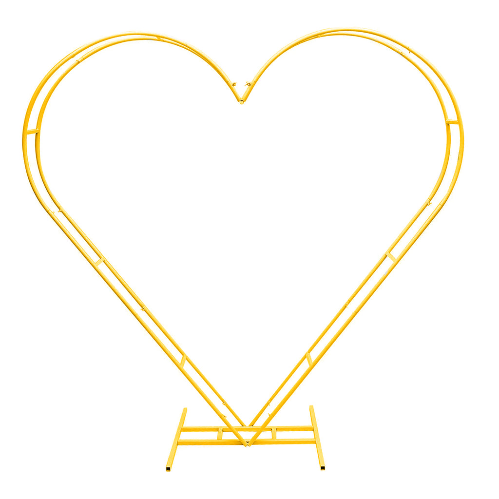 Dual Heart Balloon Arch Stand (210 x 200 x 60cm)