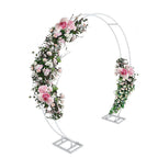 Dual Circular Balloon Arch Stand (260 x 220cm)