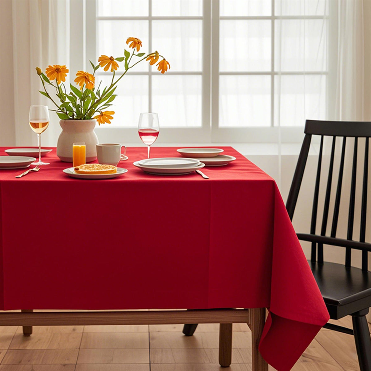 Water Resistant Oxford Tablecloth