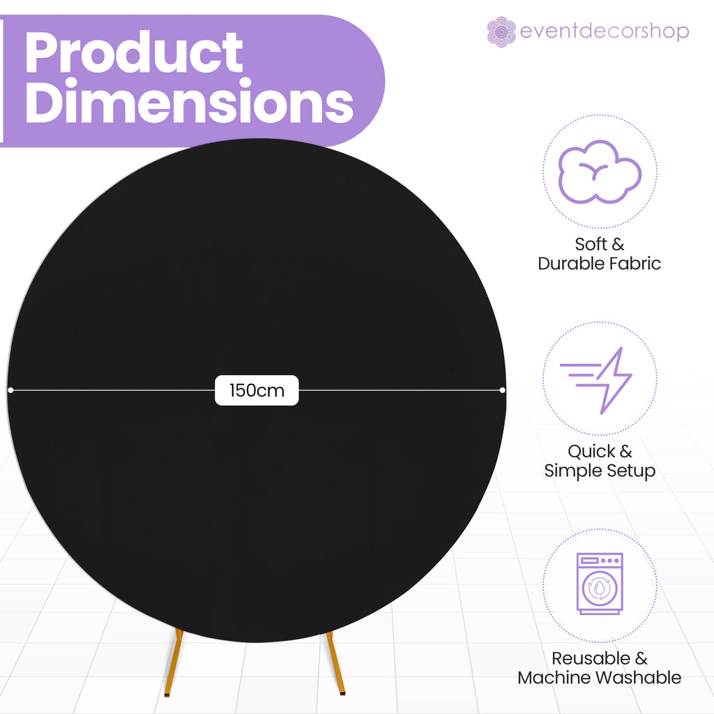Arch Stand Spandex Cover - Black