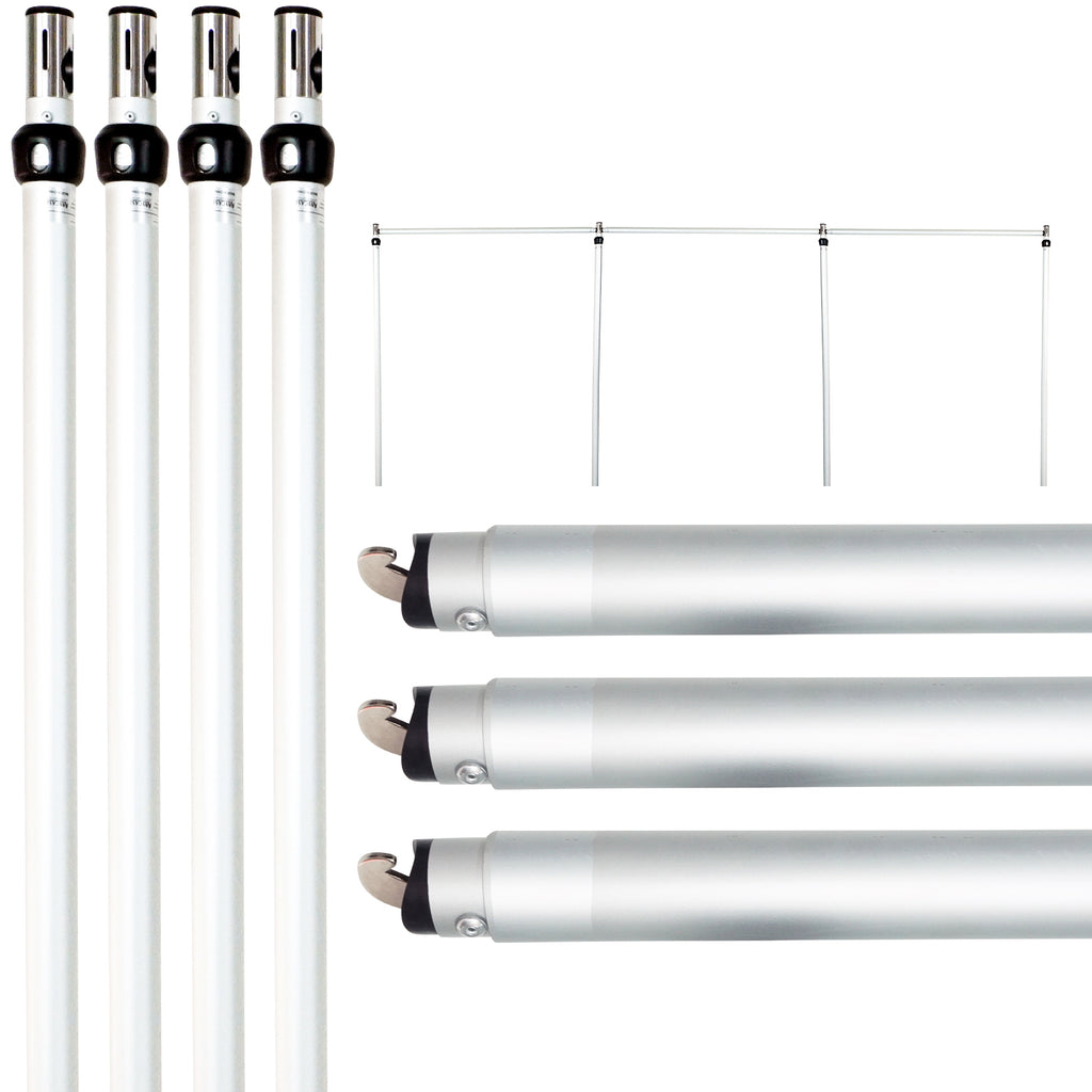 3m x 9m Heavy Duty Pipe and Drape Backdrop Stand