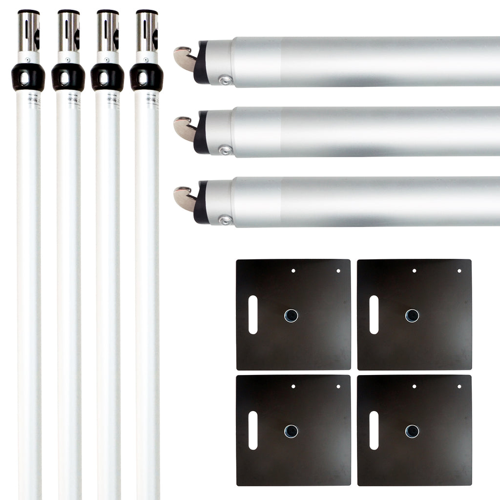 3m x 9m Heavy Duty Pipe and Drape Backdrop Stand