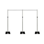4m x 8m Heavy Duty Pipe and Drape Backdrop Stand