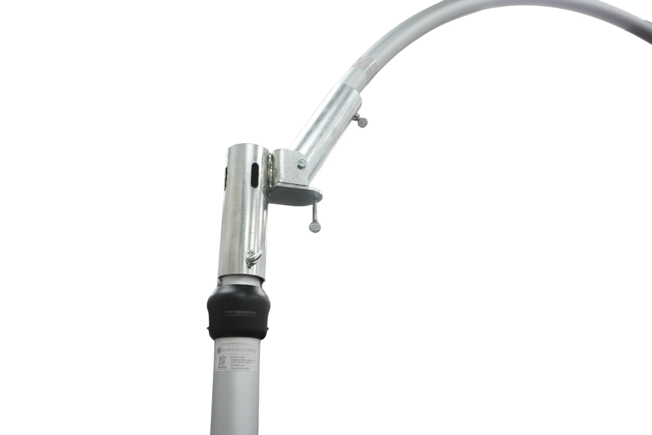 5ft Half-Circle Pipe and Drape Backdrop Stand