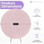 Arch Stand Spandex Cover - Baby Pink