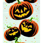 Jack-O-Lantern Pumpkin Grin Cellophane Halloween Party Bags