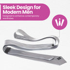 Silver Neck Tie