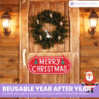 Merry Christmas Wooden Hanging Sign – Pine