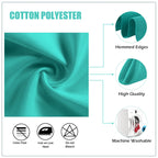 20" Polyester Table Napkin - Turquoise