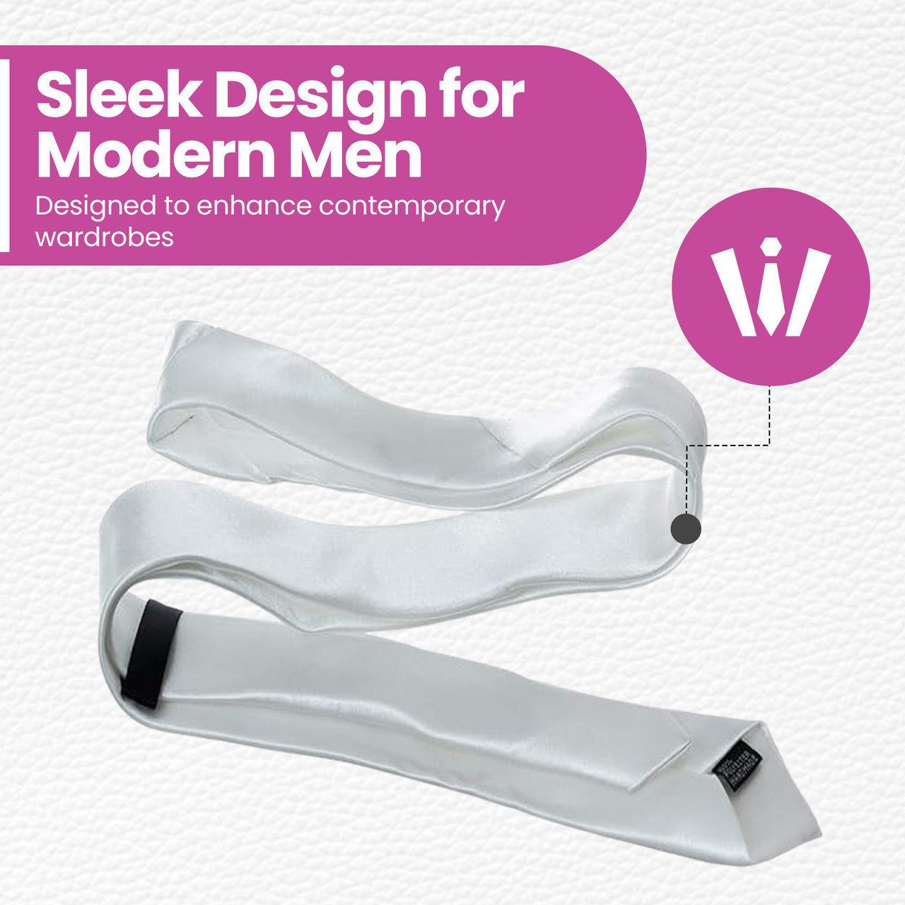 White Neck Tie
