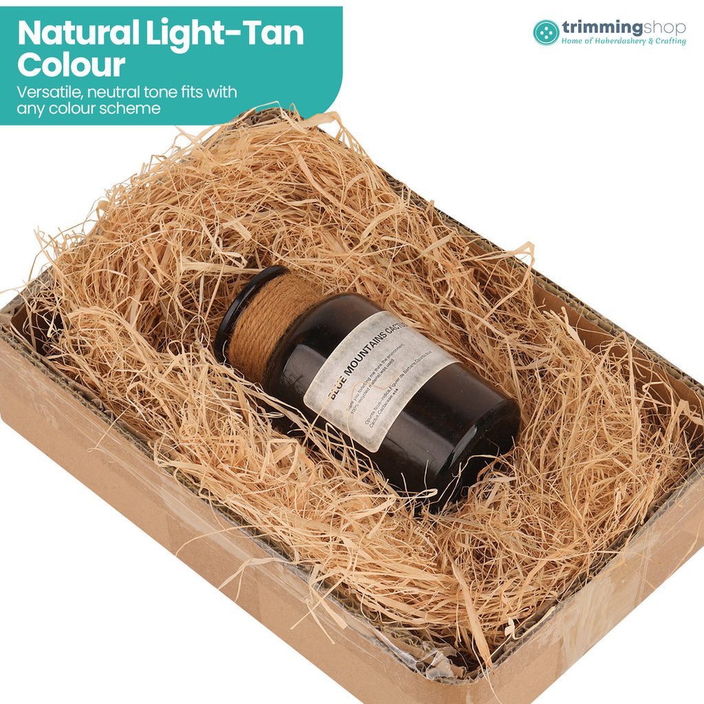 Natural Raffia Ribbon Twine – 50g Bundle