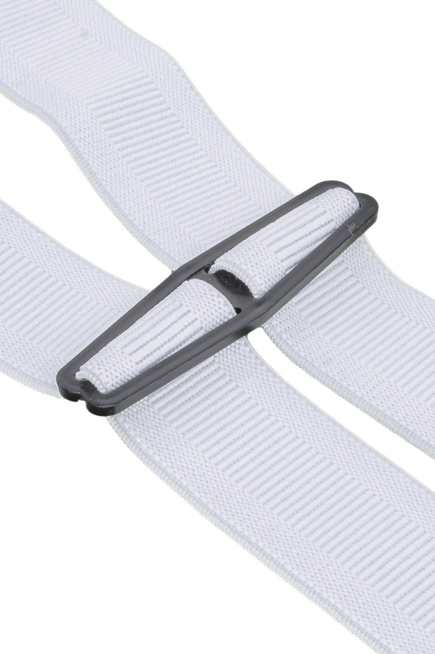Men's Adjustable Braces x Shape Heavy Duty Clip On Suspenders for Trousers Jeans 35mm
