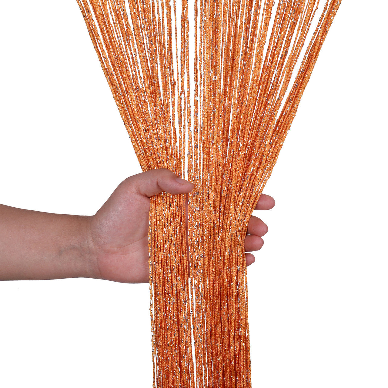 String Curtain Panel - Orange