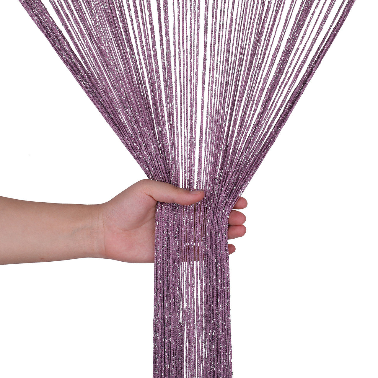 String Curtain Panel - Dark Purple
